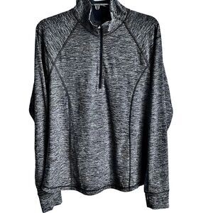 Old Navy Active Go Dry Semi Fitted Long Top  Quarter Zip Long Sleeves Size XL